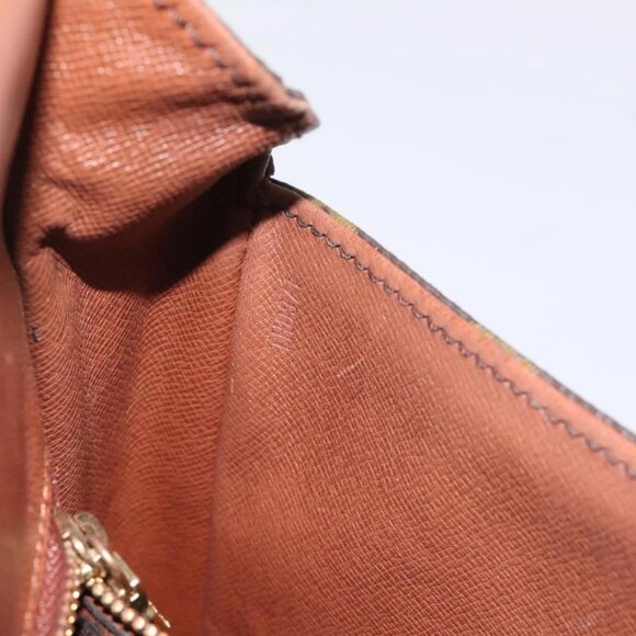 LOUIS VUITTON Monogram Monogram Saint Cloud GM Shoulder Bag M51242 Auth 122628 - Picture 12 of 16